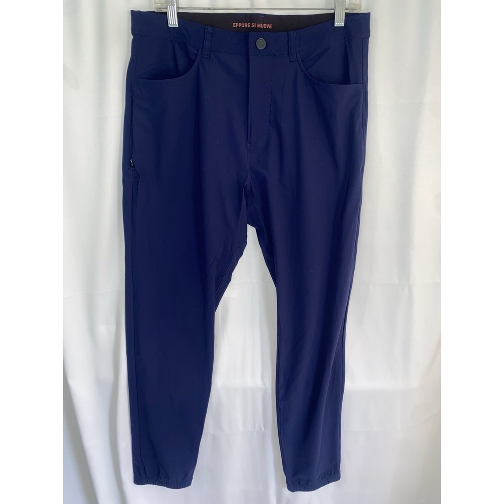 Rhone Commuter‎ Pants Classic Fit Performance Golf Chino Navy Blue Men's 32 x 30